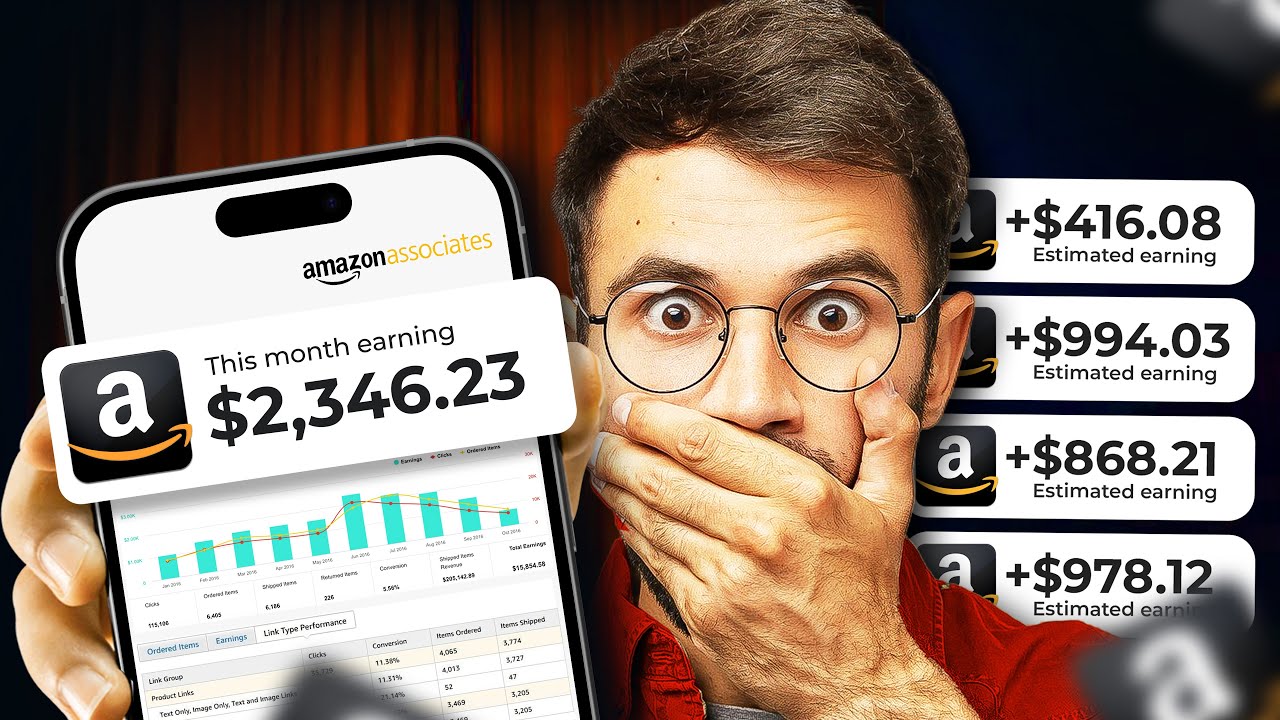 Как заработать деньги с помощью партнерского маркетинга Amazon с помощью ИИ (ВЕБ-САЙТ НЕ НУЖЕН)