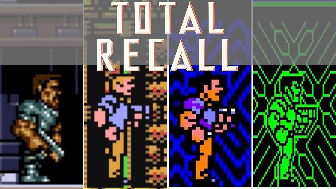 Total Recall -Versions Comparison- #117 #retrogaming #amiga #atarist #c64 #zx #cpc #nes