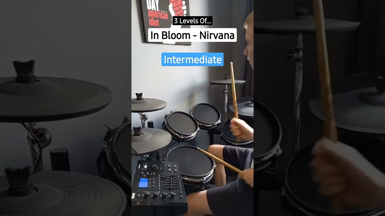 3 Levels of 'In Bloom' by Nirvana 🥁