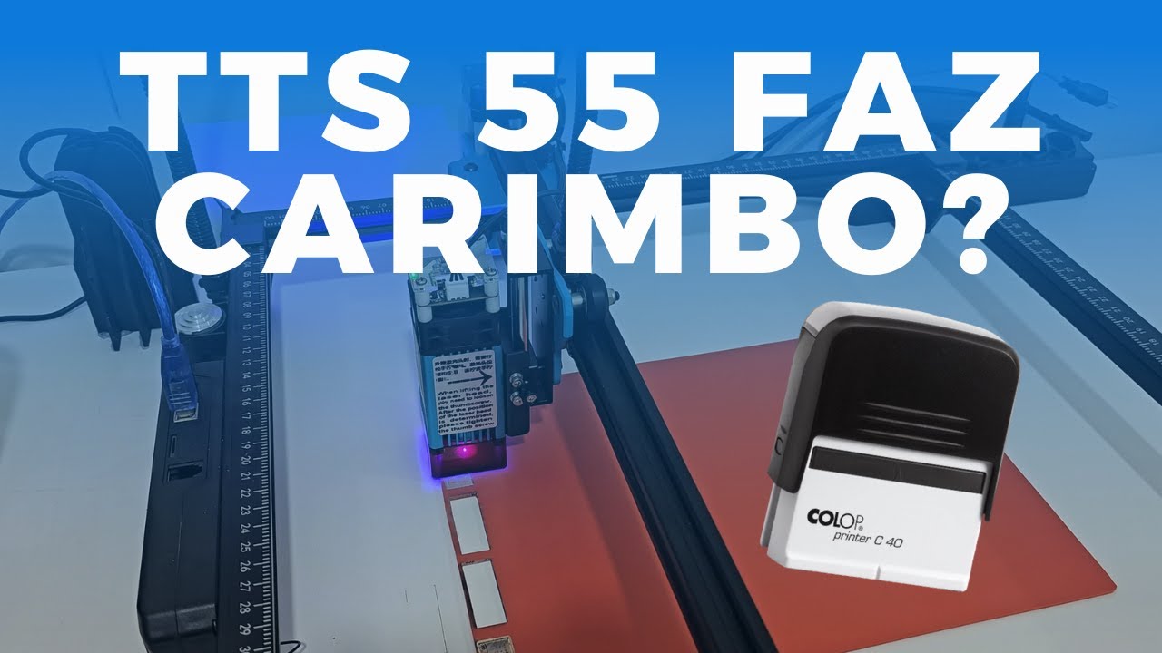 DA PRA FAZER CARIMBOS COM A TTS55? APRENDA AGORA E VEJA OS CUIDADOS PRA TER COM SUA MÁQUINA