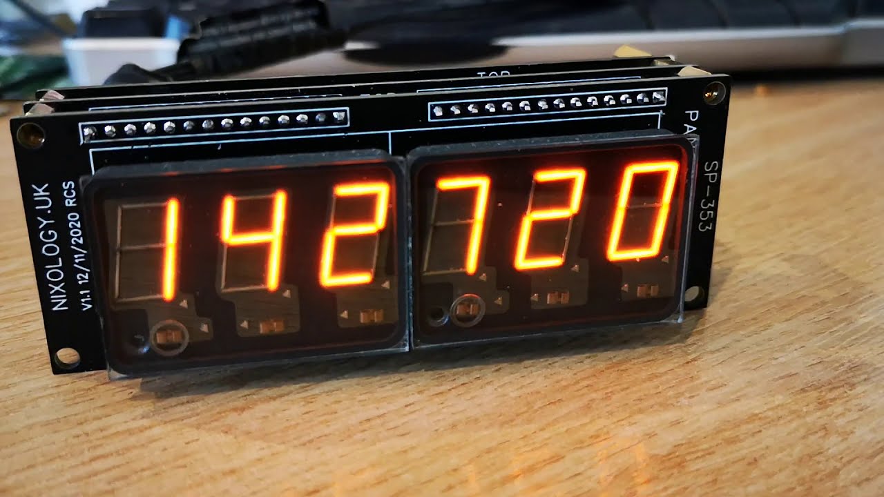 Sperry SP-353 Panaplex Clock