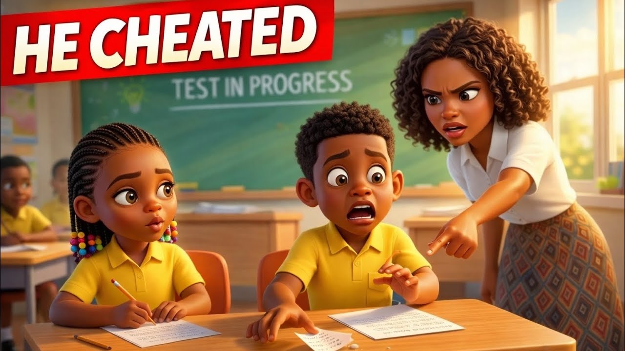 He Cheated in the Test! | Honest Hannah & Cheating Charlie