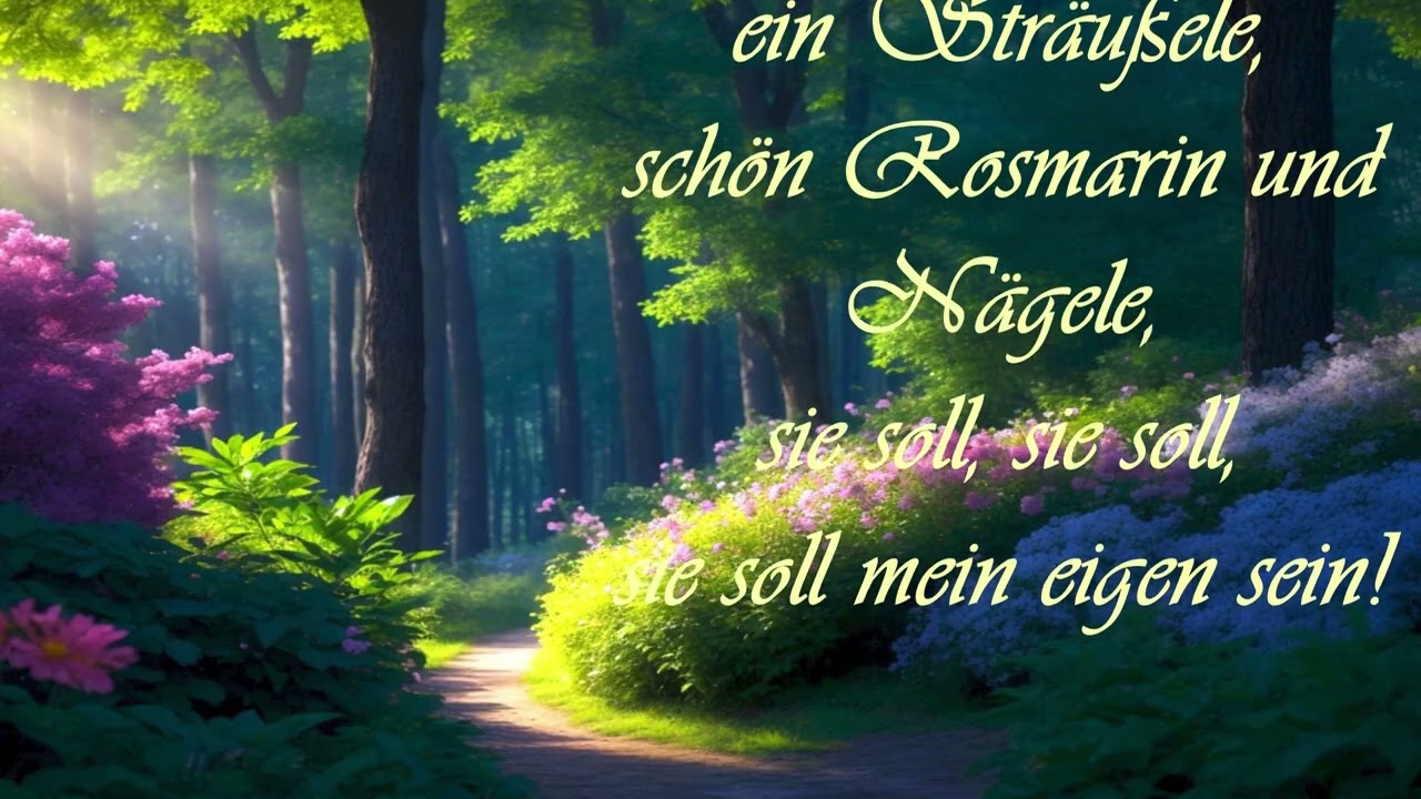 Das Lieben bringt groß Freud