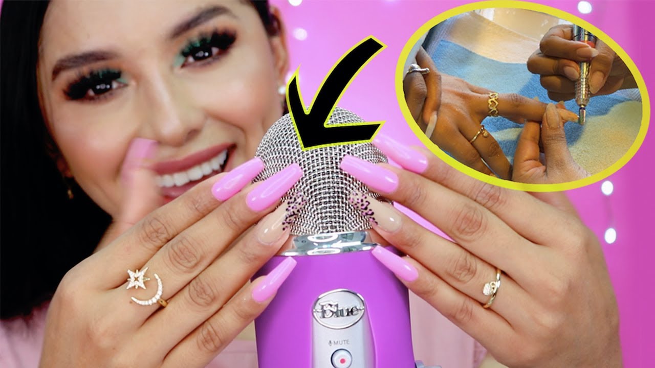 #ASMR Manicure REAL🔥  ¡MIS NUEVAS UÑAS! I SONIDOS en CAPAS para DORMIR PROFUNDAMENTE 💤
