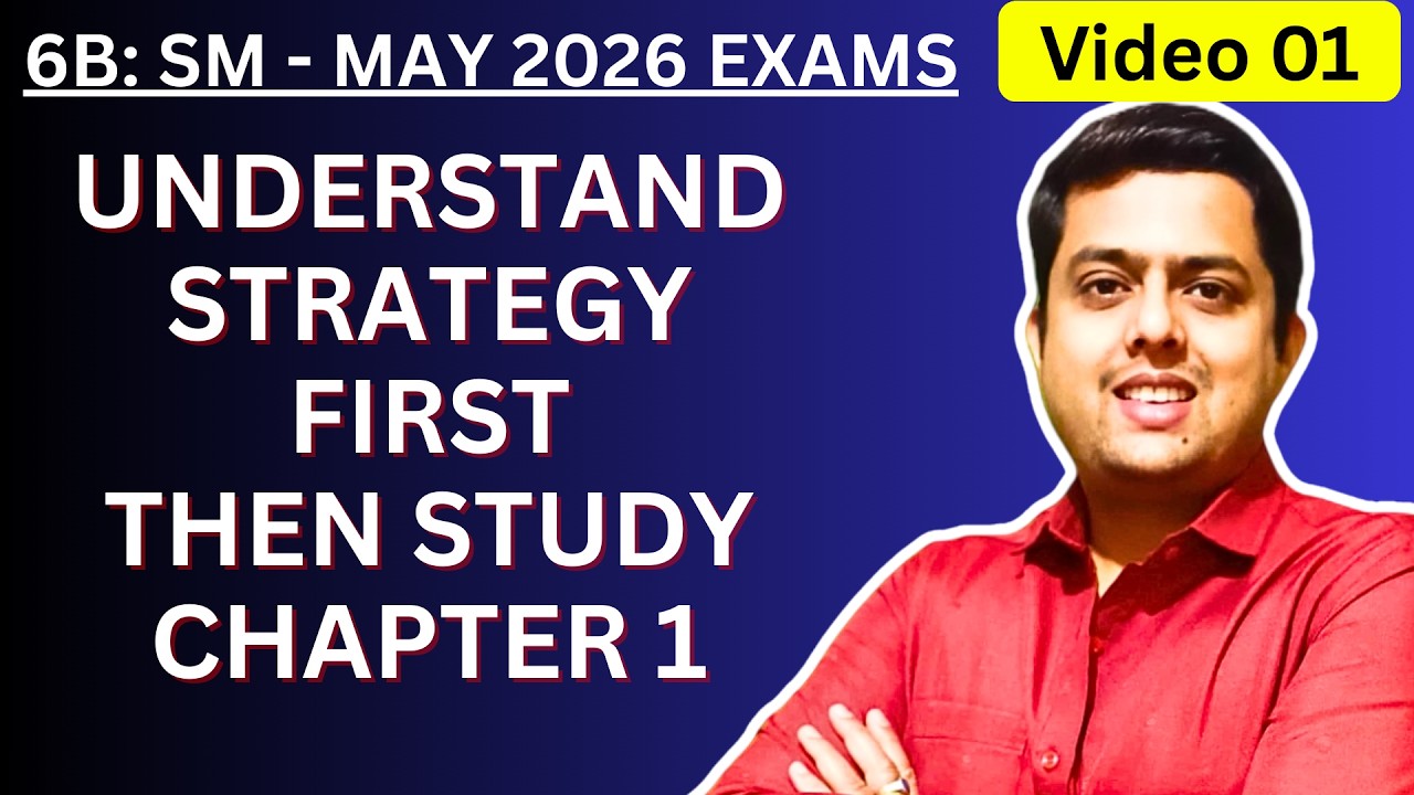 Vid 01 - Strategic Management Starts Here | Understanding Strategy Before You Study Chapter 1