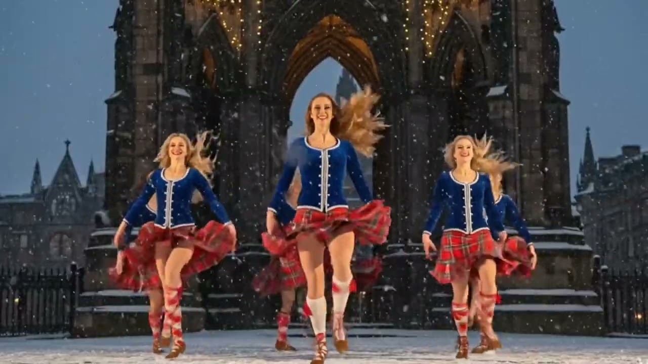The Christmas Parade That Shocked the World — Epic Bagpipes Everywhere 🌍🔥