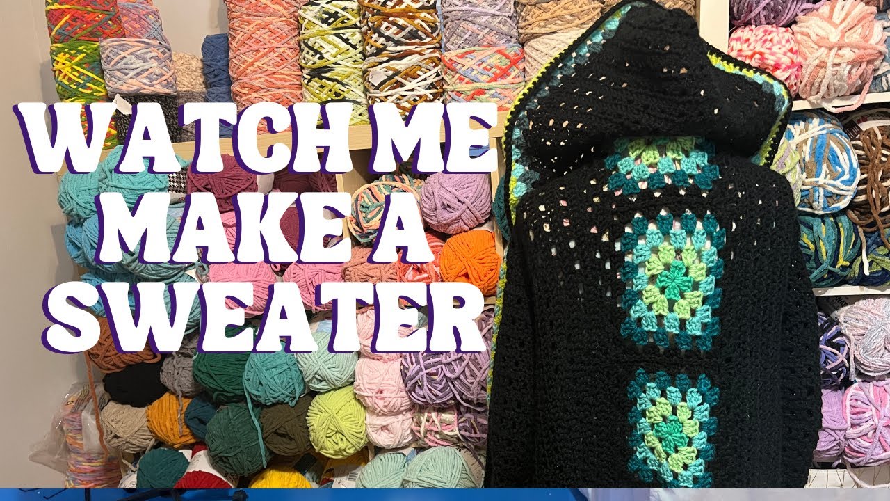 Making a Cardigan| Cloak | Vlog