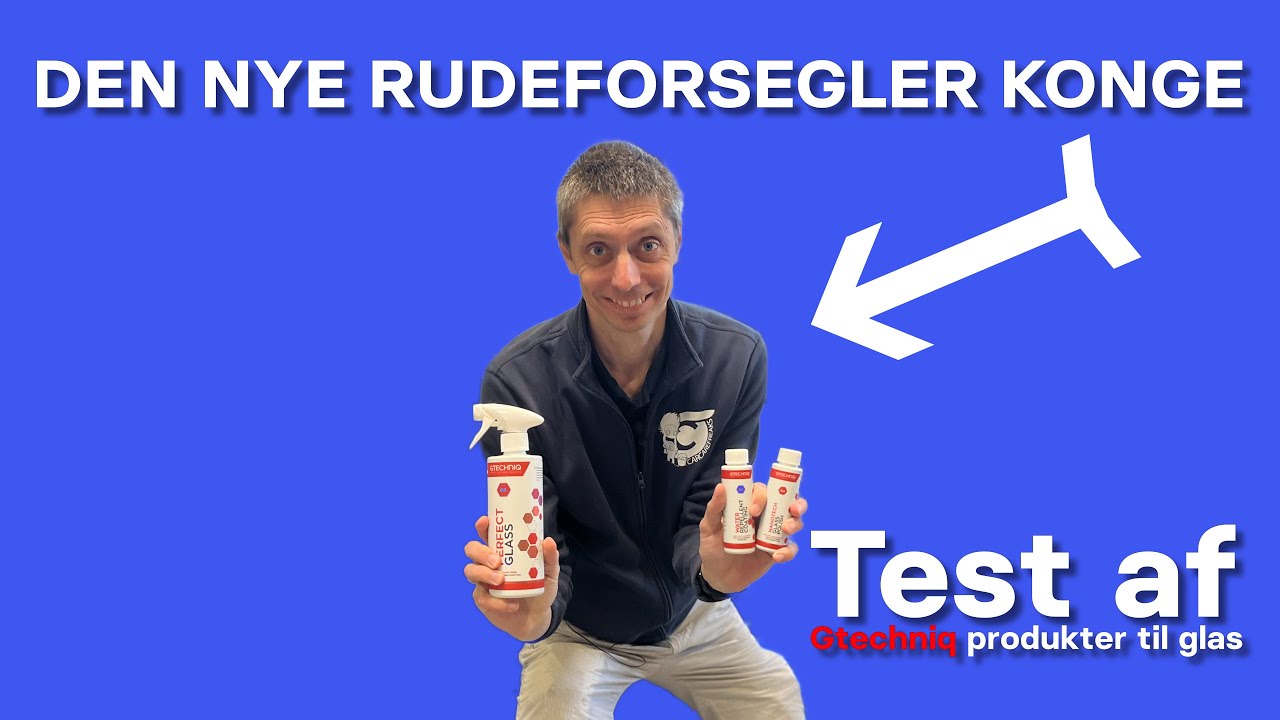 Det her det kan altså noget ! Gtechniq G5 er for vild !