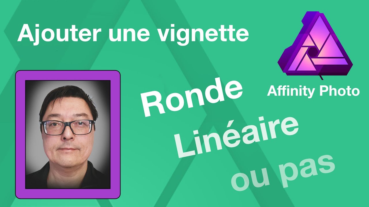 Comment faire une vignette personnalisée avec Affinity photo