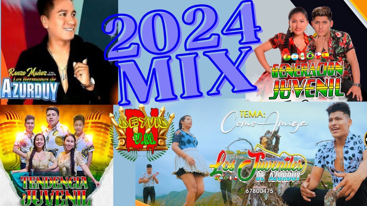 Los hermanos de azurduy 2024 MIX  juveniles de azurduy , generacion juvenil , tendencia juvenil