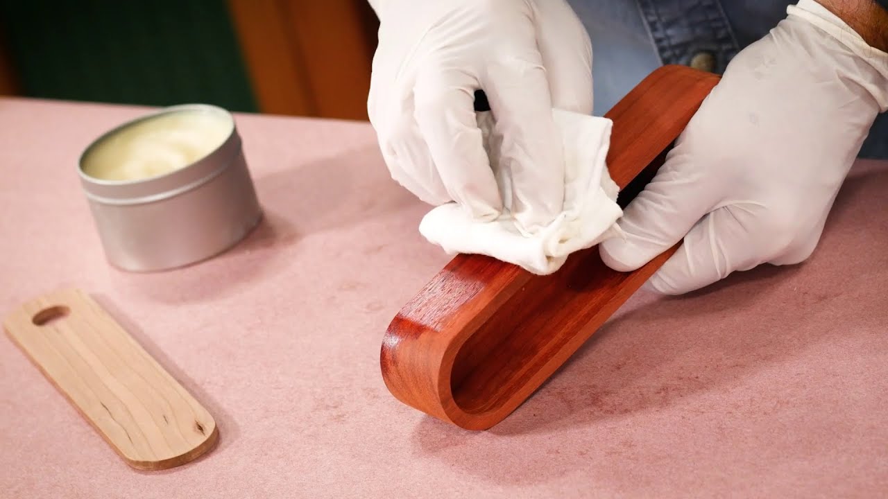 Finishing with Beeswax Paste