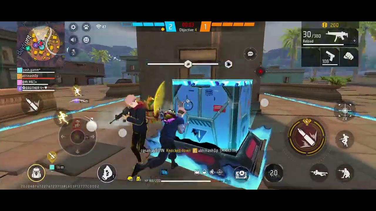 Free fire max game CS rank 