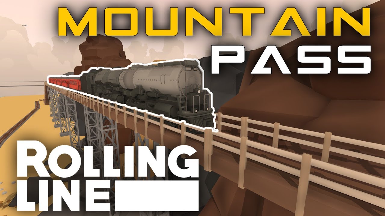 MOUNTAIN TRACK! - Rolling Line - VR Toy Train Simulator - Frantic Lines - Part 3