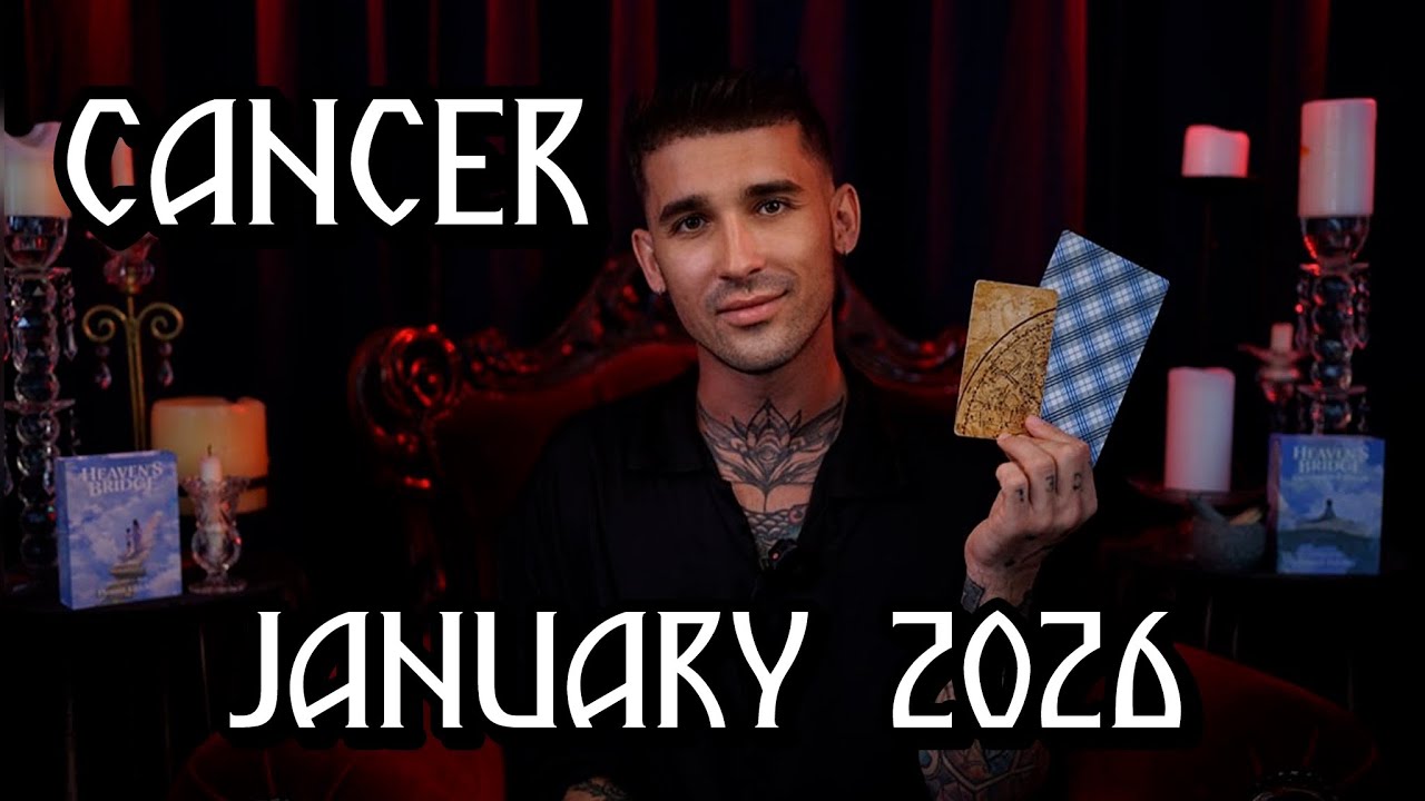 🔮 CANCER • JANUARY 2026 | Monthly Tarot Forecast: Love, Money & What You Need to Know ✨