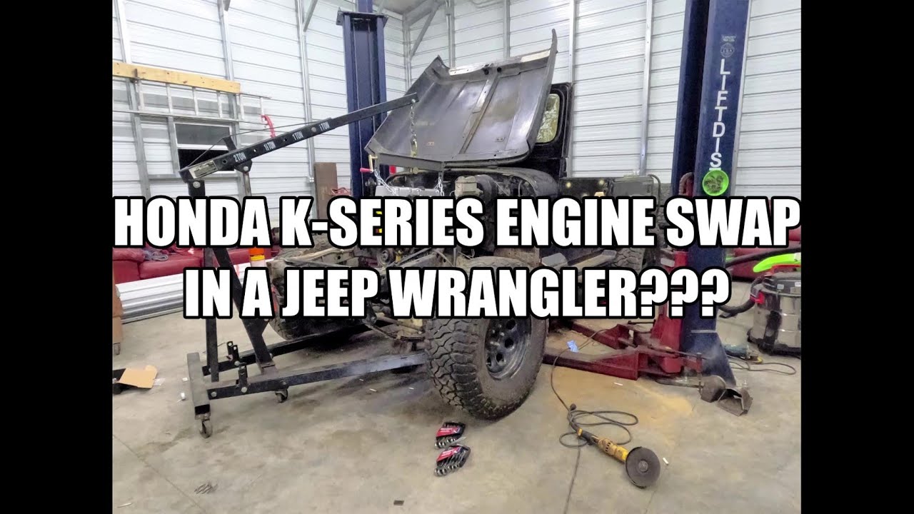 Honda K-Series Engine Swap in a Jeep Wrangler??