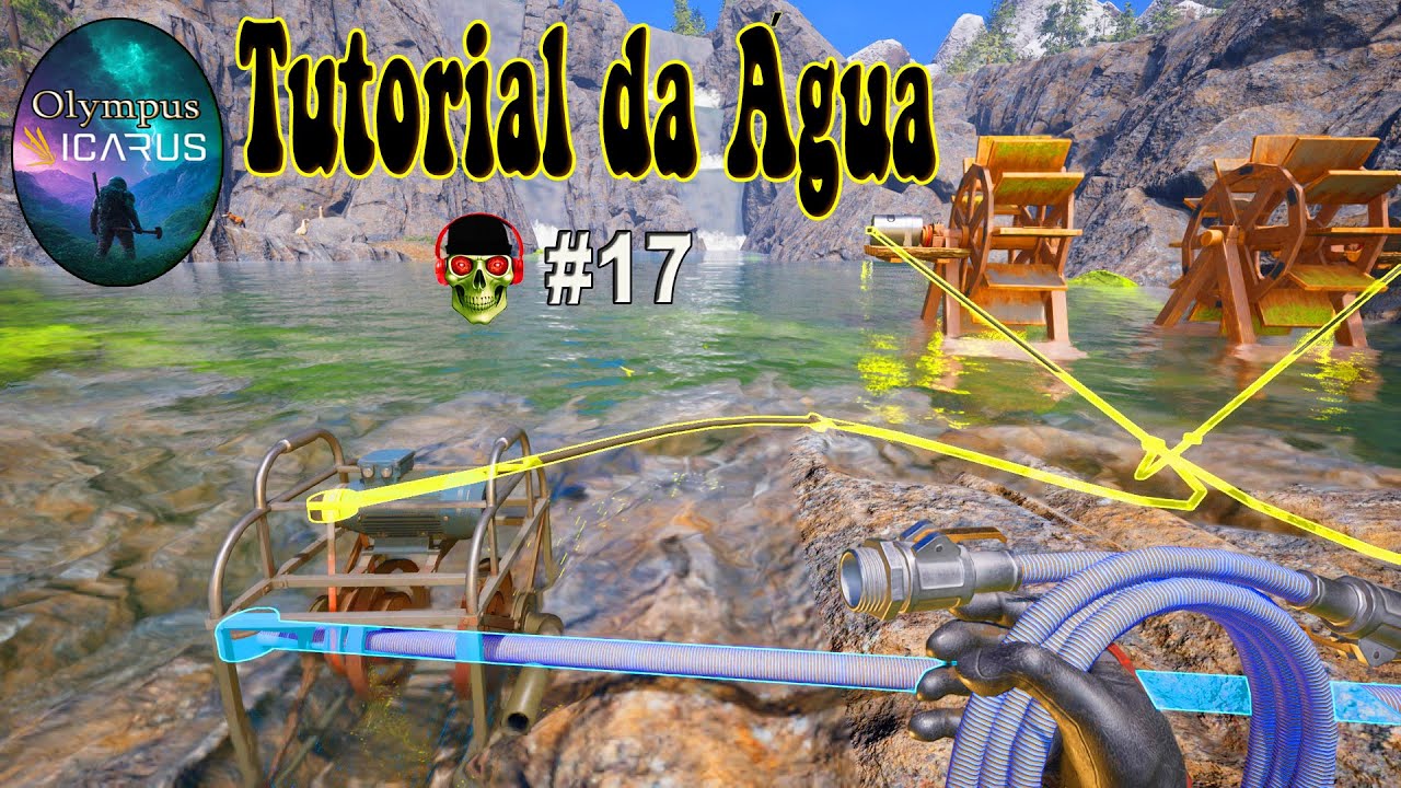 Tutorial Encanamento de água  Icarus  Olympus 🐻 EP 17