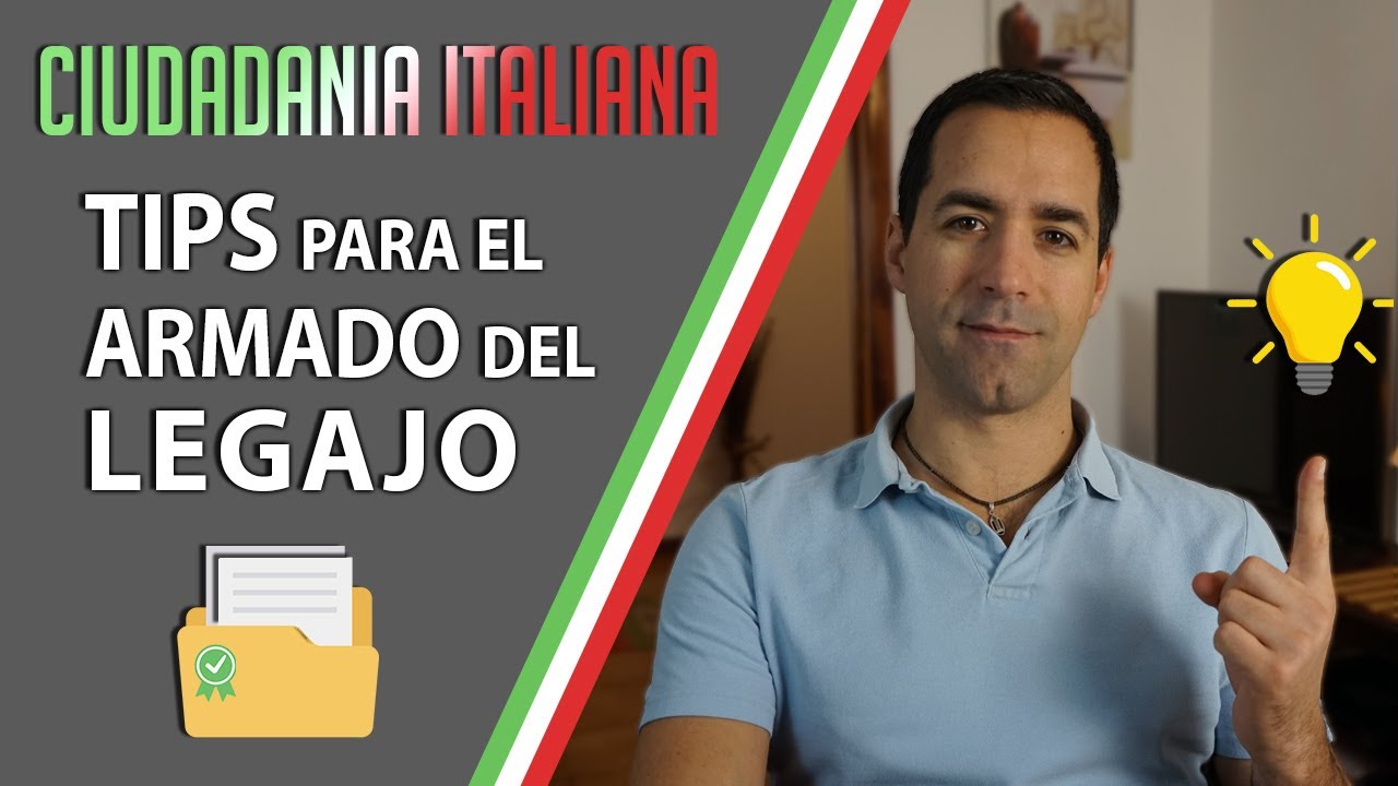 💡 8 TIPS para ARMAR el LEGAJO de Ciudadanía Italiana 🇮🇹
