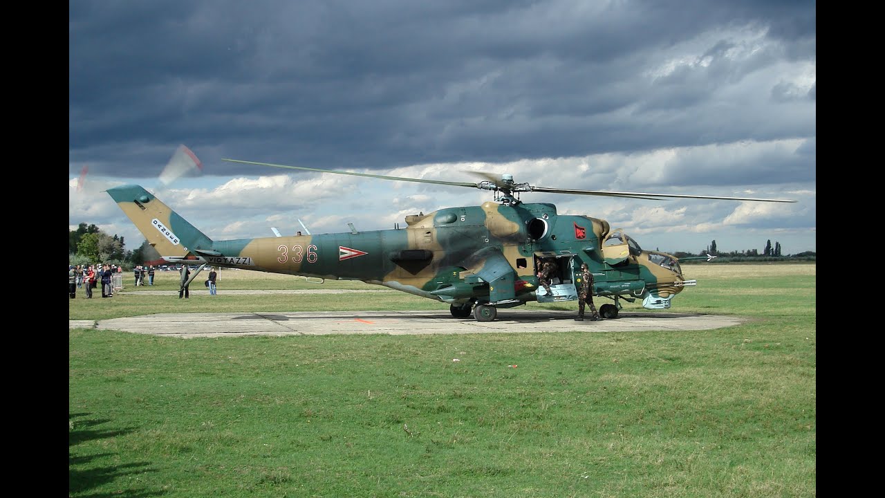 336, Mil Mi-24P - Börgönd airshow