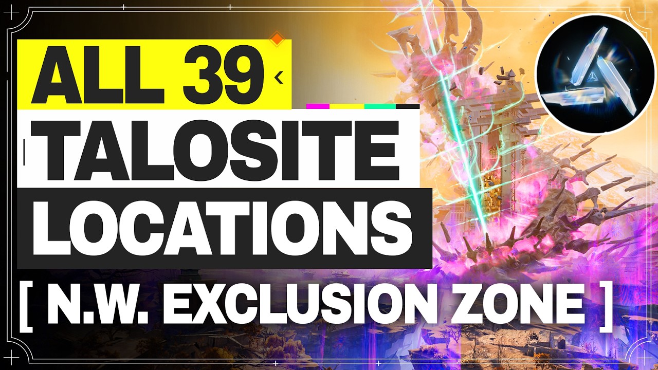 All Talosite Locations in North Wuling Exclusion Zone - Wuling【Arknights: Endfield】