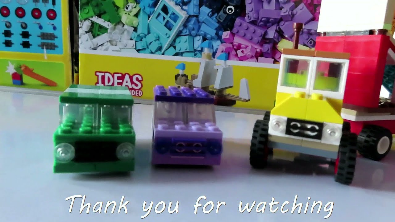 My ideas for Lego 11717 & Lego 10715 Two Car n Container