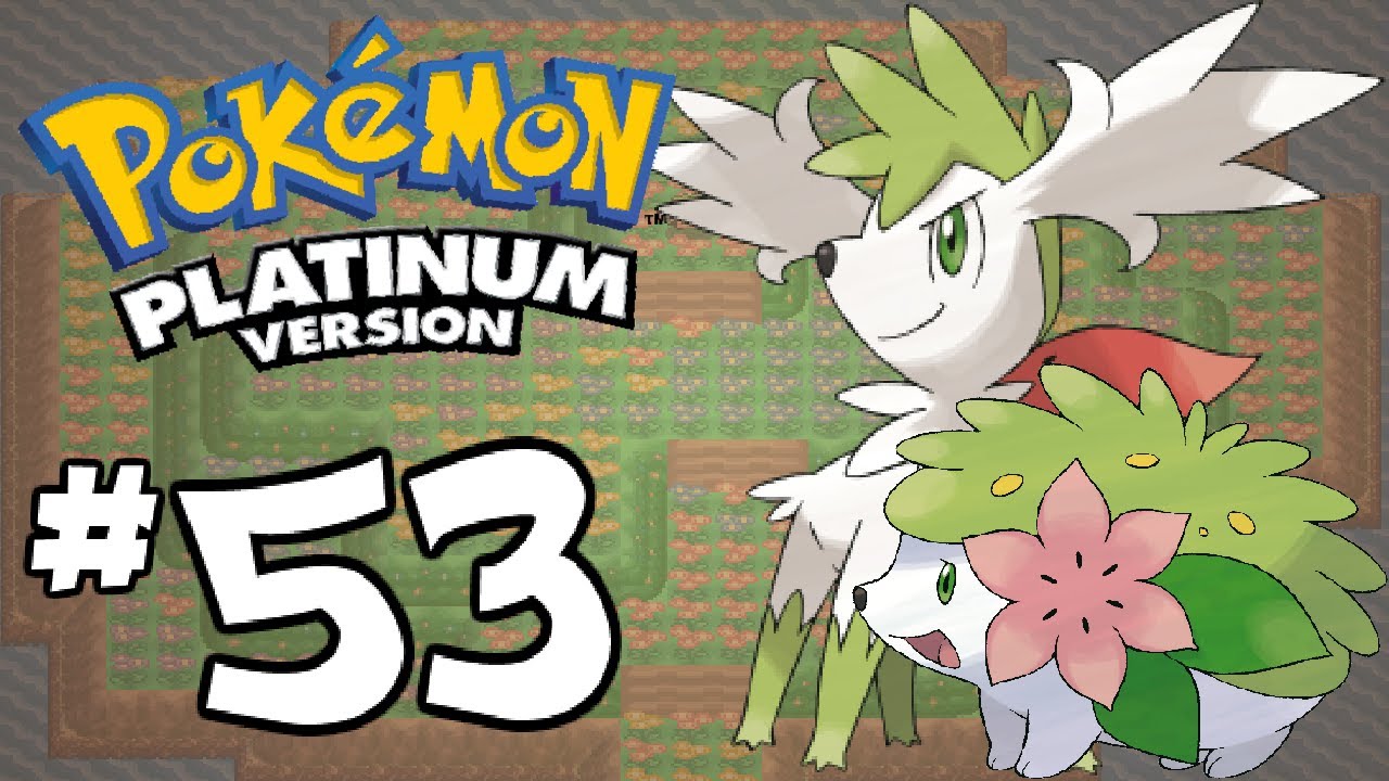 Let's Play Pokémon Platinum - Episode 53: Shaymin in the Flowers
