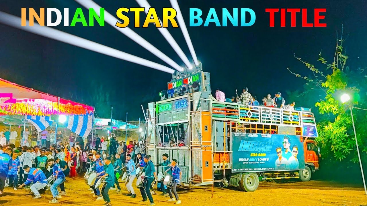 Indian star band | Title song 2025 | at Vadda #filipgamit #indianstarband #rockystarbandnewtimlisong