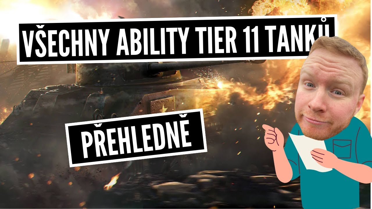 Všechny ability Tier 11 tanků na jednom místě