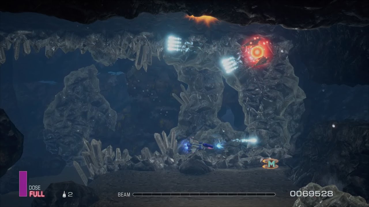 R-Type Final 2 / Stage 5.0 - Diving: Giant Crystal Colonies (Practice) [RX-10 ALBATROSS]