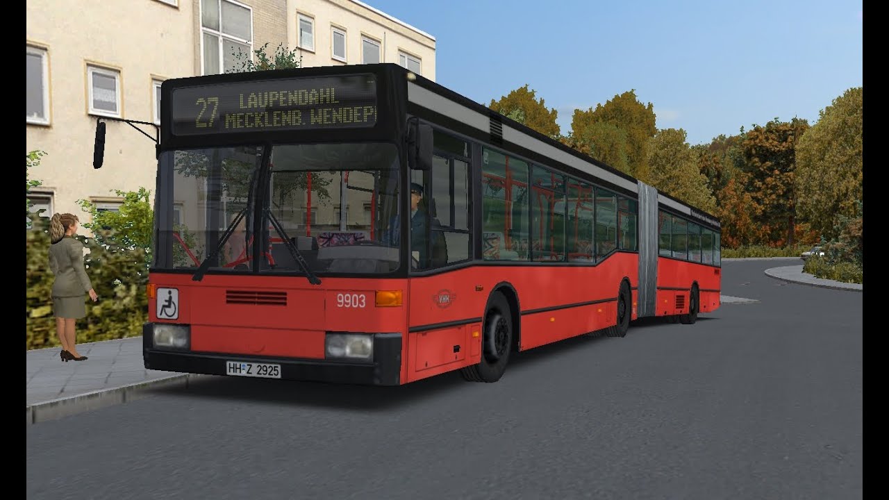 OMSI 2. Map Städtedreieck, Route 27, Mercedes-Benz O405 GN2