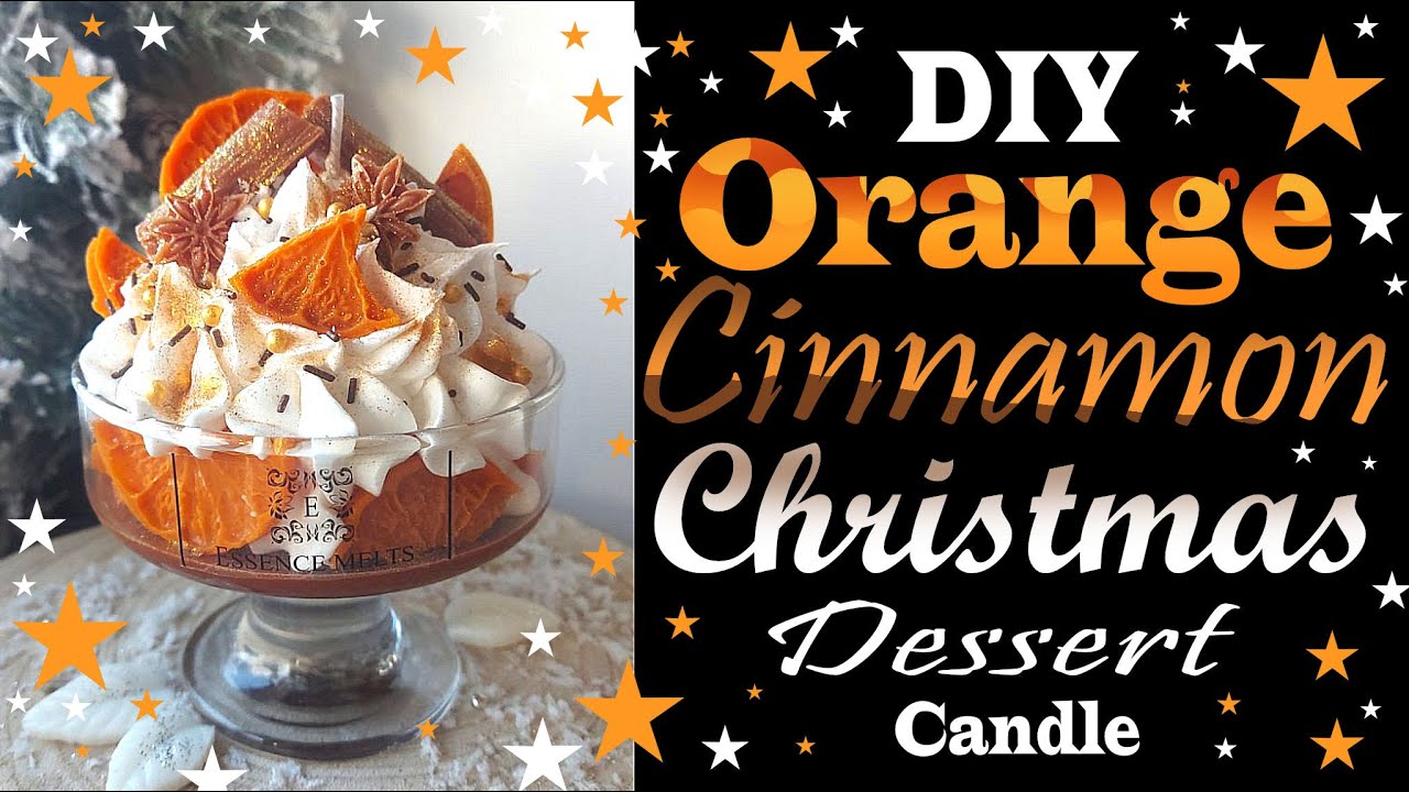 Vlogmas Day 23 🍊✨ | DIY Orange Cinnamon Candle Tutorial | Authentic Dessert Candle Making