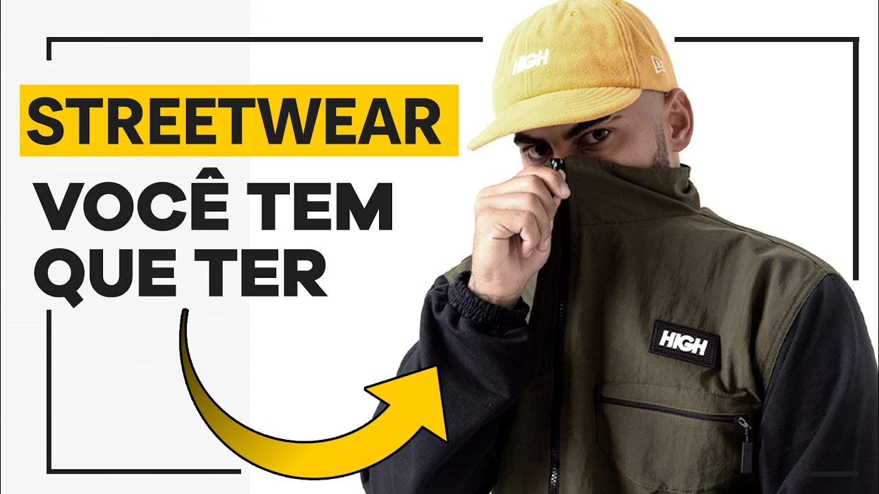 MODA STREETWEAR | 9 roupas masculinas que você tem que ter em 2024