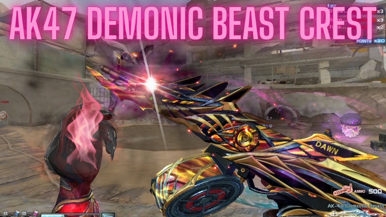 AK47-Demonic Beast (Crest) - CrossFire Philippines