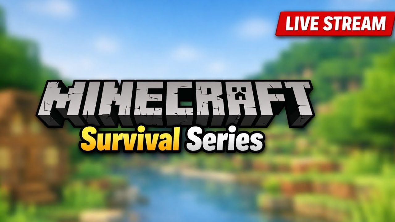 Minecraft Survival Series #1 LIVE 🔴 | New World Start! Hindi Gameplay