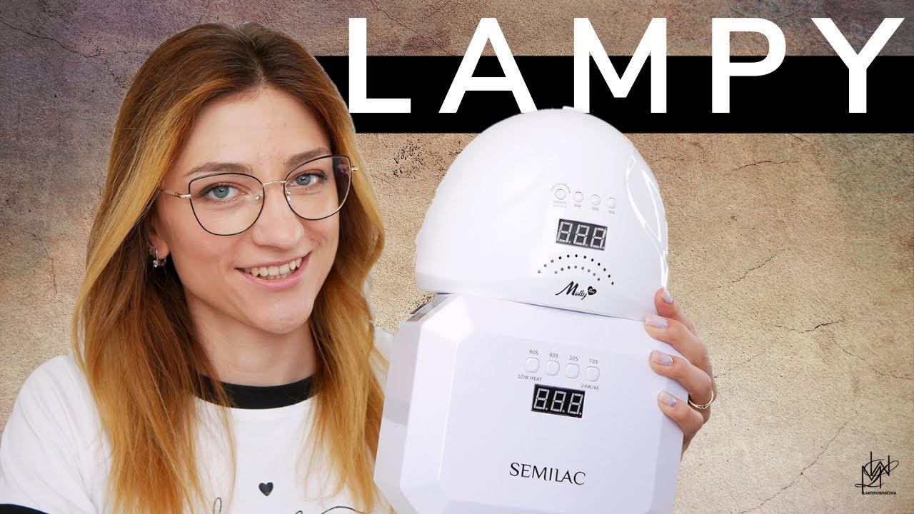 Nowe LAMPY LED do studia - Semilac Diamond i mała lampa dual led -  Lakierowniczka