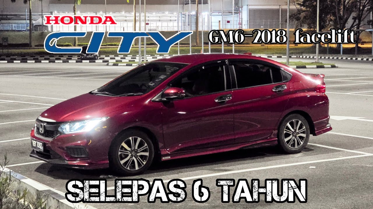Honda City GM6 2018 рестайлинг спустя 6 лет
