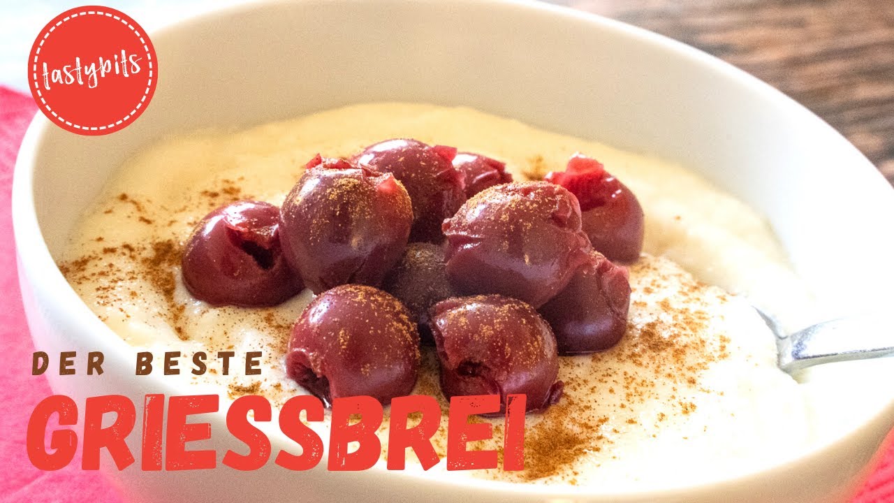 BESTER Grießbrei der Welt - so wird der Grießpudding locker-leicht!