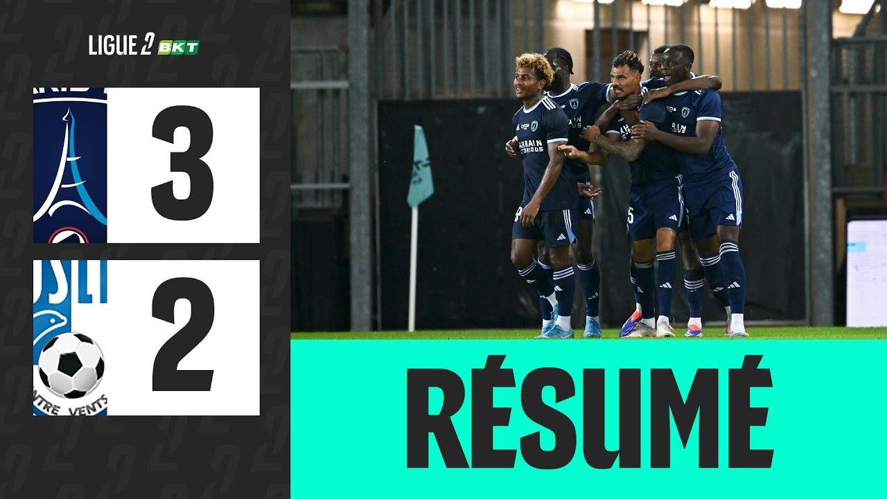 PARIS FC - USL DUNKERQUE (3-2) - 2ème journée - Ligue 2 BKT 24/25