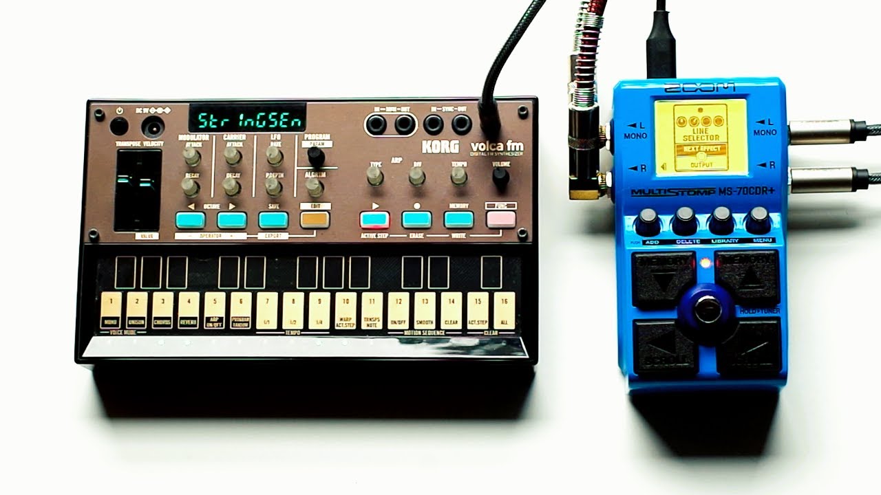 Korg Volca FM2  &  Zoom MC-70CDR+