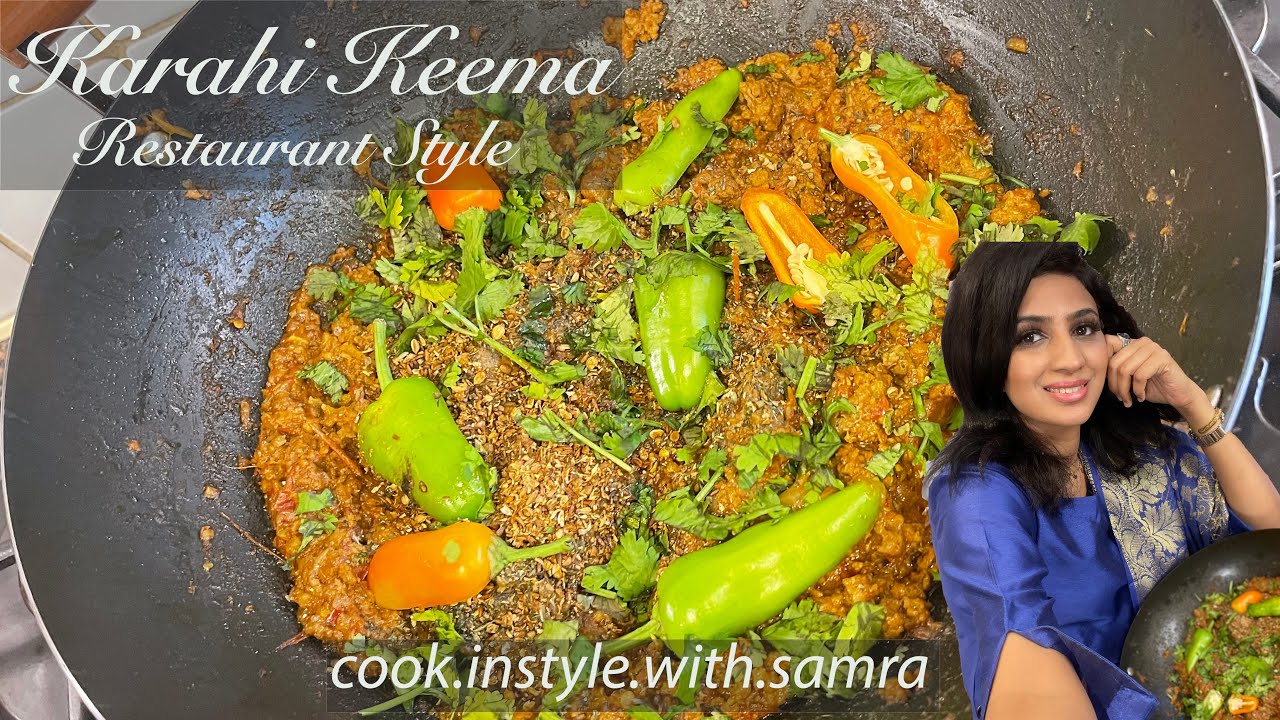 Restaurant Style Karahi Keema - Quick and Super Easy Recipe of Karhai Qeema in Urdu/Hindi