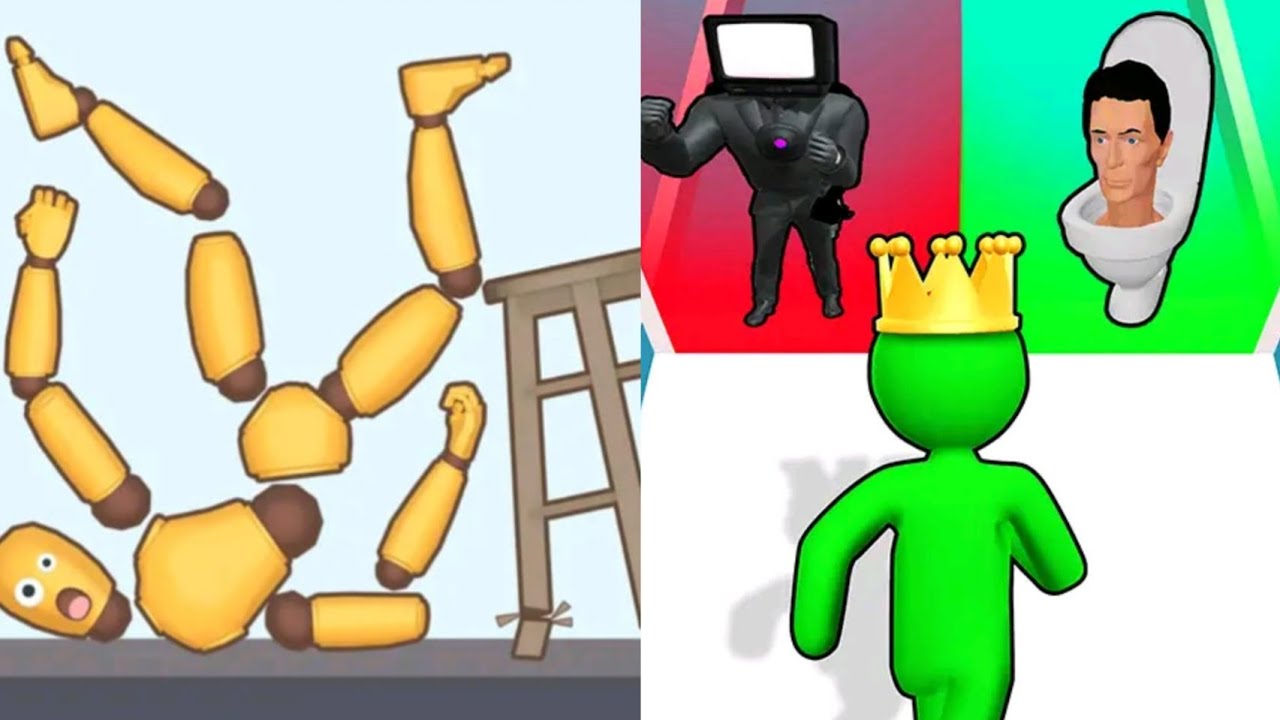 Kick & Break VS Giant Rush Satisfying ASMR Gameplay (Android,ios) (New Update)