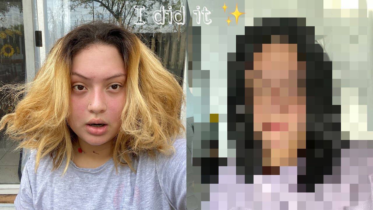 CAMBIO DE LOOK EXTREMO EN CASA!! #glowup ✨
