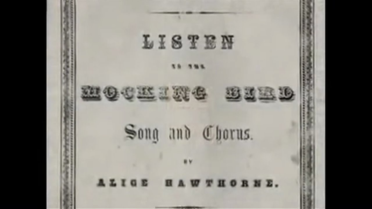 LISTEN TO THE MOCKINGBIRD -1855-VOCAL-Performed by Tom Roush