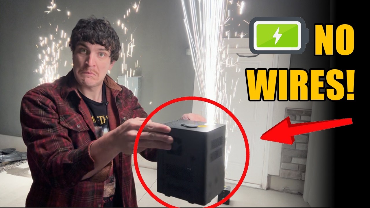 Battery Powered Cold Sparks?! But There&rsquo;s a Catch&hellip; (Mini Spark Machine Review)