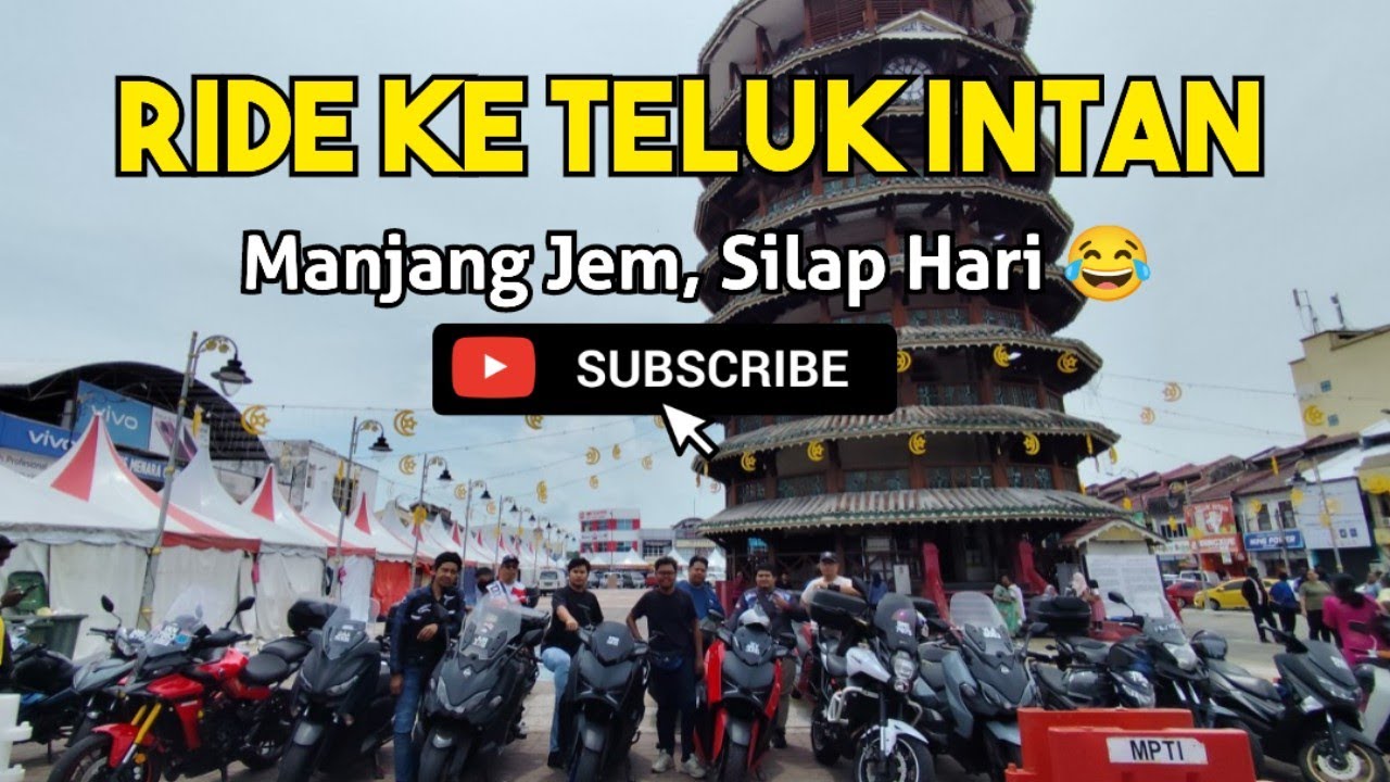 Ride ke Teluk Intan, Jalan Sesak #motovlogger #scooter