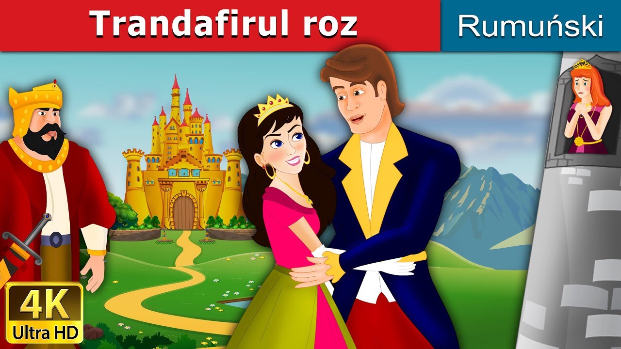 Trandafirul roz | The Pink &icirc;n Romana  | @RomanianFairyTales