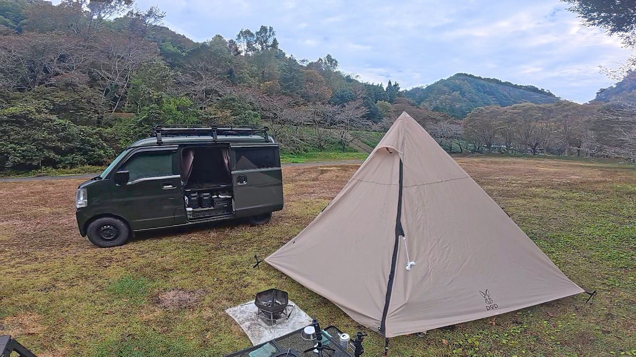 Silent Car Camping in Japan｜声を無くした旅 #5（Yamaguchi）