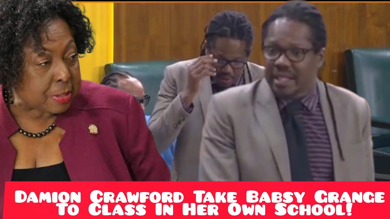 Damion Crawford Take Babsy Grange To Class In Her Own School!🇯🇲
