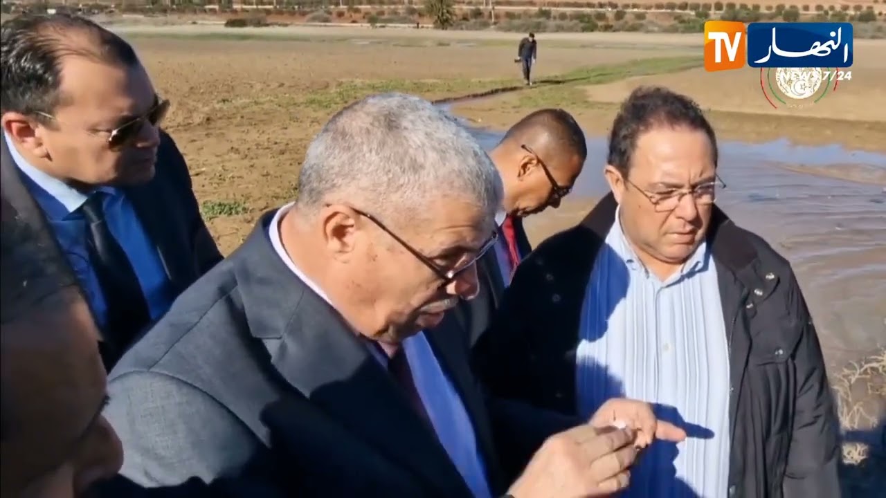 واليا وهران وعين تموشنت في زيارة ميدانية للوقوف على العطب الذي أصاب قناة تحويل المياه تافنة