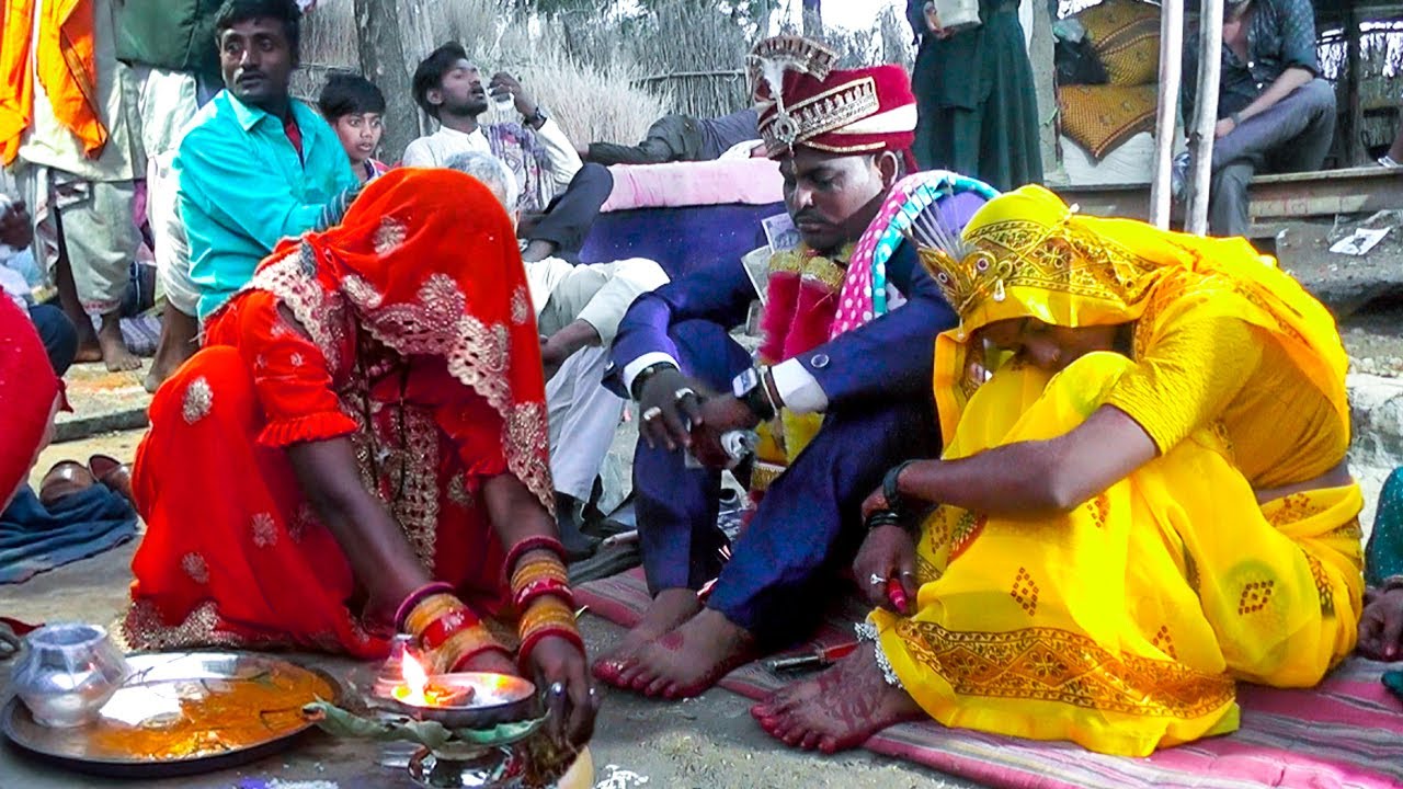 Indian Bagheli Shadi Shivendra Weds Neha Ka Vivah Jaimala & Chadav Ki Rasam #weddingvideo
