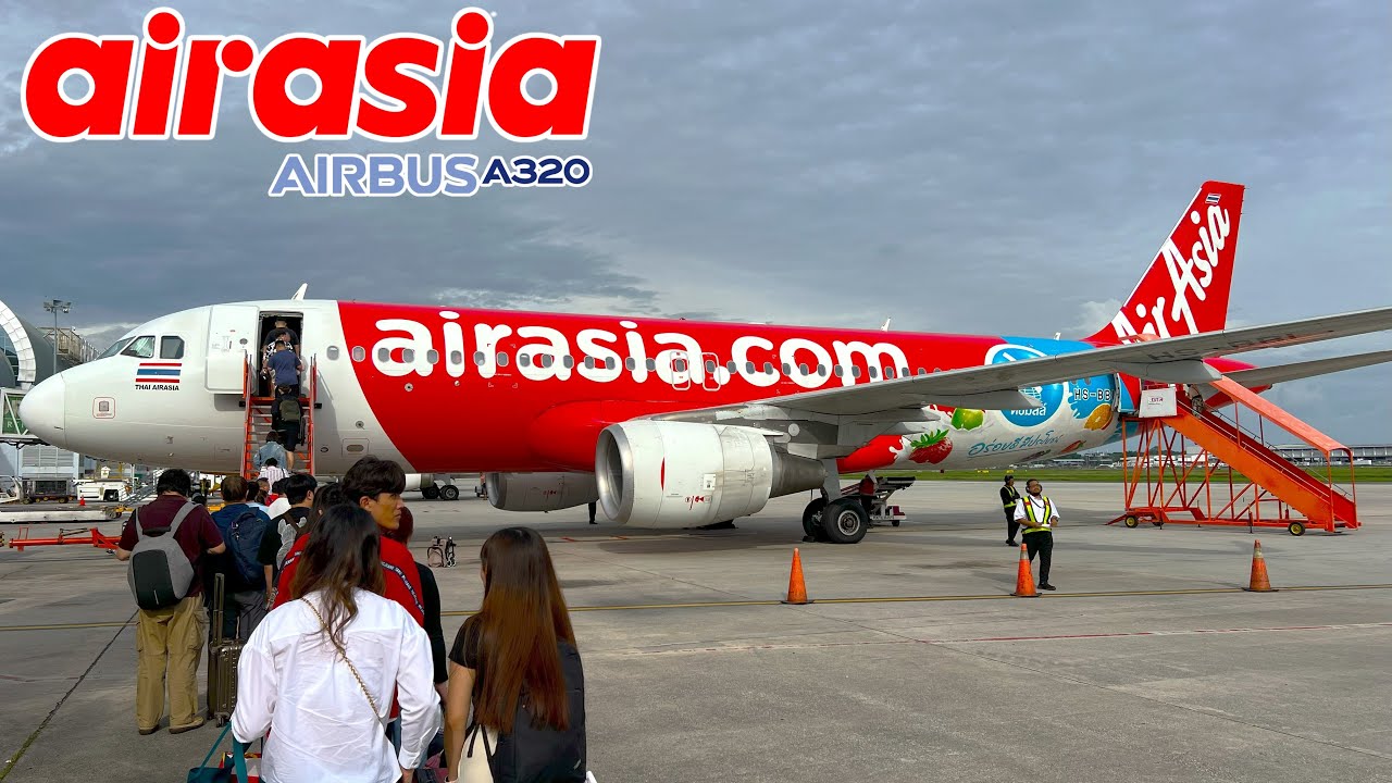 Air Asia A320 | Penang - Bangkok DMK | Trip Report